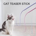 thumbnail image 3 of Cat Teaser Stick – Simulated Mouse Tail Interactive Wand Toy Set, 3 of 7