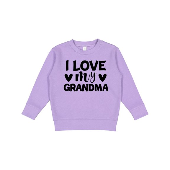 Inktastic I Love My Grandma Toddler Sweatshirt