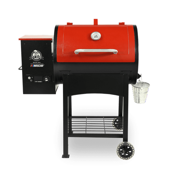 Pit Boss 700NC Wood Fired Pellet Grill with Flame Broiler, 700 Sq. In