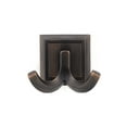 thumbnail image 2 of Richelieu BP7752BORB 2-1/8" Double Metal Coat Hook - Bronze, 2 of 4