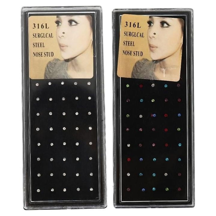 1mm nose stud surgical steel deals