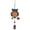 B#, variant on 3D Owl Wind Chimes, Unique Vivid Owl Model Chime, Nice Melody Perfect For Indoor Outdoor Hanging Ornament Use