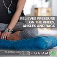 thumbnail image 3 of Gaiam Zabuton Coussin de Sol Noir, 3 of 4