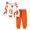 Orange, variant on Quealent Toddler Boy Clothes Long Sleeve Hoodie Sweatsuits Tops and Pants 2Pcs Boys Fall Winter Outfits Set (Orange, 2-3 Years)