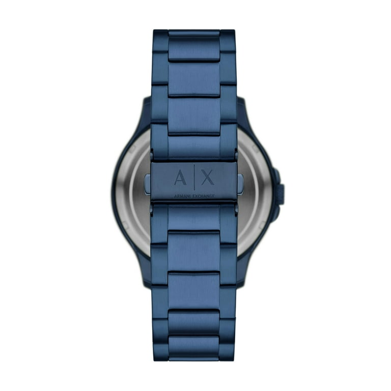 A|X ARMANI EXCHANGE Men's Automatic Blue Stainless Steel Watch