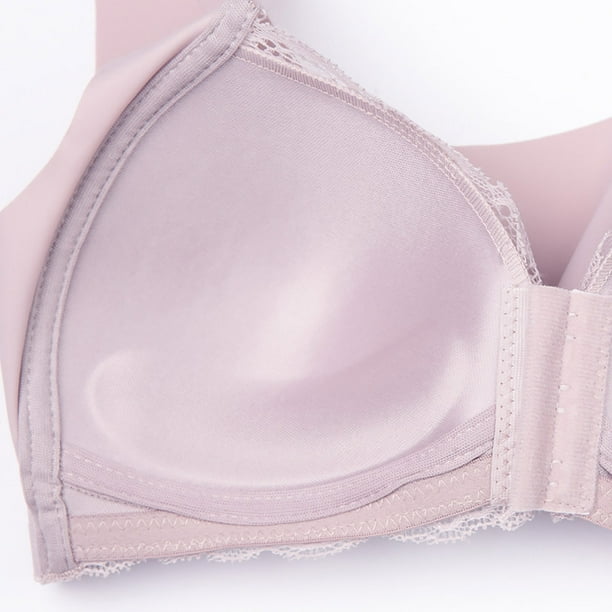 Front Closure Push Up Bra Comfort Lace Bras for Women Sexy Seamless  Invisibles Plus Size Comfortable Everyday Wear Grey : : Clothing,  Shoes & Accessories