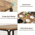 thumbnail image 2 of QinaQin Dining Table Set for 4, 5 Piece Kitchen Dining Room Table Set with Upholstered Seats, 2 of 7