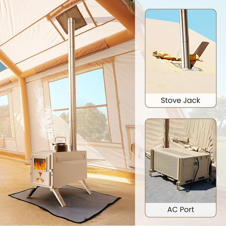 Lilypelle 8-10 Person Blow Up Inflatable Tent, Room Hot Tent