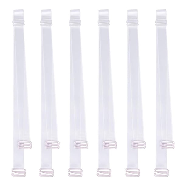 Tirantes transparentes para sujetador, 3 pares de tiras ajustables invisibles y antideslizantes para sujetadores sin tirantes