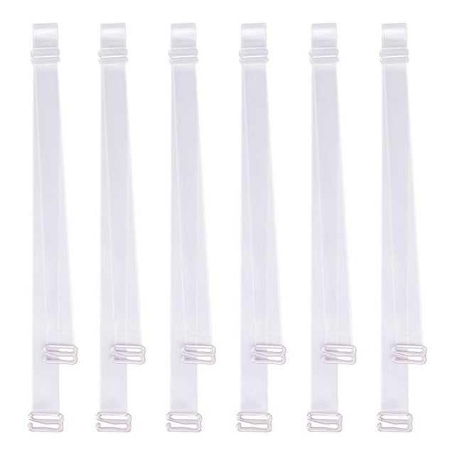Tirantes transparentes para sujetador, 3 pares de tiras ajustables invisibles y antideslizantes para sujetadores sin tirantes