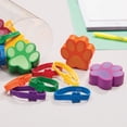 thumbnail image 3 of Fun Express 12 Pieces Paw Print Shaped Stress Toy, Party Favors, 3 of 4