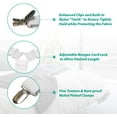 thumbnail image 4 of Funda de cama de 3 cabezales, soporte de clip fijo, clip antideslizante para colchón, hebilla fija, cubierta de cama, clip fijo, cinturón elástico anticorrer, clip para cama, 4 of 5