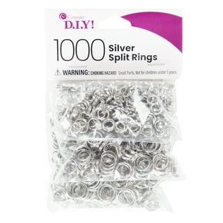 Mr. Pen- Open Jump Rings Silver 1014 pcs 6 Sizes Open Jump Rings