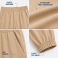 thumbnail image 4 of Beverly Hills Polo Club Boys’ School Uniform Pants – 2 Pack Pull On Jogger Pants (4-18), 4 of 7