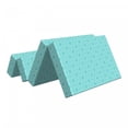 thumbnail image 2 of Orient Foldable Mattress, Geometric Eastern Motif, 74.8" x 39.4", Pale Teal White, by Ambesonne, 2 of 6