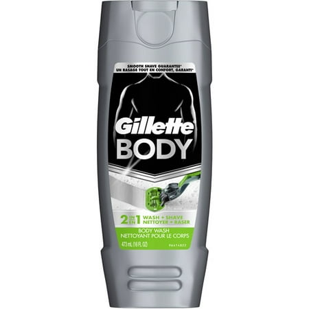 Gillette Body Wash &amp; Shav 16fo - Walmart.com