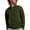 Cargo Olive, variant on Champion, Midweight Crewneck, Best Comfortable Sweatshirt for Men, Black-407D55, Small