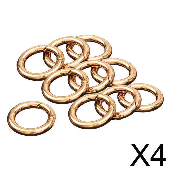 Cadenas Anillos de eslabones,Cadenas abiertas Anillos de eslabones Clips Ganchos Conectores,Monedero Bolsa Correa Fabricación de joyas Clip de enlace,Pulsera Collar Pendientes Extensor