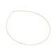thumbnail image 1 of Cadena Collar Torsal 2mm Unisex Ametrinaa 50cm Oro Italiano Hueco 10k CH10K0038, 1 of 5
