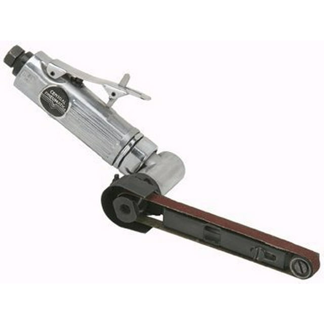 Air Belt Sander with Multipositional grinding arm swivels 360°