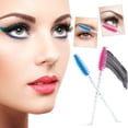 thumbnail image 2 of 200 PCS Crystal Eyelash Mascara Brushes Wands Applicator Disposable Mascara Wands, 2 of 5