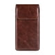 thumbnail image 1 of Estuche para cinturón de teléfono celular para personas mayores, moderno y multiusos, bolso con presilla, cinturón para Marrón, 1 of 9
