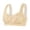Beige, variant on Bras for Older Women Front Closure No Underwire Posture Correcting Bra Comfort Breathable Bras (Pink, 40/90)