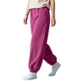 thumbnail image 6 of Womens Elastic Waist Pants Casual Loose Jogger Trousers With Ankle Cuffs for Daily Wear, 6 of 7
