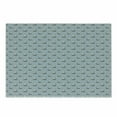 thumbnail image 1 of Sailing Cutting Board, Hand Drawn Repetitive Pattern of Clipper Ship Sailboat, Decorative Tempered Glass Cutting and Serving Board, in 3 Sizes, by Ambesonne, 1 of 2