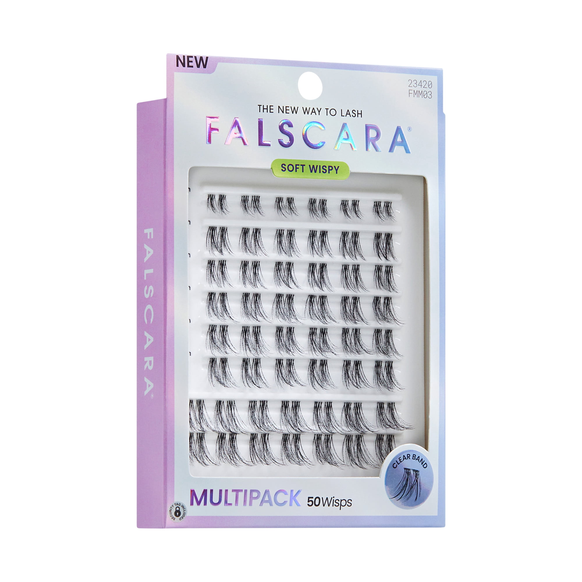 KISS Falscara Mega Multipack 03, Soft Wispy, Lash Cluster