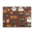 thumbnail image 2 of Non-Slip Area Rug 80x58in Indoor Washable Floor Mats Carpet Printed for Living Room, Bedroom, Home Decor Halloween-themed Cartoonish Characters, 2 of 7
