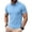 c01Blue, variant on USNSM Men's Shirts Short Sleeve Soft T-Shirts 3 Buttons Classic Fit Solid Color Casual Lightweight Breathable Golf Shirts Yellow XXXL