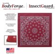 thumbnail image 2 of InsectGuard - Permethrin Treated Insect Repellent Bandana Face Mask Headband Paisley Beige, 2 of 6
