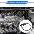 thumbnail image 2 of Ofertas Únicas 1 Pc Sensor de Posición del Cigüeñal para OPEL Astra F Saloon 2.0i 16V 1995-1998 Metal Plástico Negro Motor CKP Sensor, 2 of 6