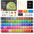 thumbnail image 1 of shiyou-117 PCS Small Block Polymer Clay Kit, 95 Unique Colors & Extra Basic Colors, 5 Modeling Clay Tools, Non-Toxic, Non-Sticky, DIY Art Craft Gift for Kids Beginners, 1 of 4