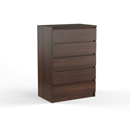 Porch Den Kern Mckelligon Wood Grain 5 Drawer Dresser Walmart Com