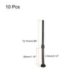 thumbnail image 2 of Uxcell 7.7mm x 72.7mm Silicone Case Fan Mount Screws Pin Rivet Reduce Vibration 10 Pack, 2 of 5
