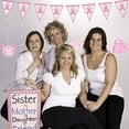 thumbnail image 3 of Breast Cancer Awareness Decorations Pink Ribbon Pennant Banners Wall Hanging Hope Butterfly Bird Swirls Set, 3 of 9