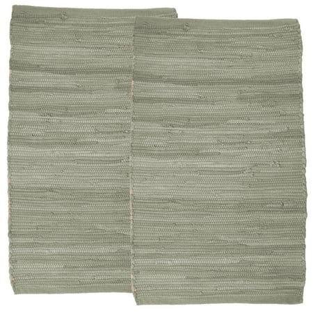 - Allure Home Creations (2 Pack) Chindi 20x32” Accent Rug Set for Living Room Kitchen Entryway Washable Rugs