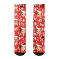 thumbnail image 4 of oqasdz DIY Custom Socks with Picture Funny Print Photo Socks Customized Novelty Sock for, 4 of 4