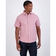 thumbnail image 2 of Real Essentials 3-Pack: Men's Regular-Fit Short Sleeve Poplin Button Down Shirt with Pocket (Available in Big & Tall), 2 of 6