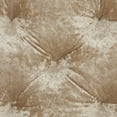 thumbnail image 4 of 24" Beige Silky Soft Velvet Throw Pillow, 4 of 4