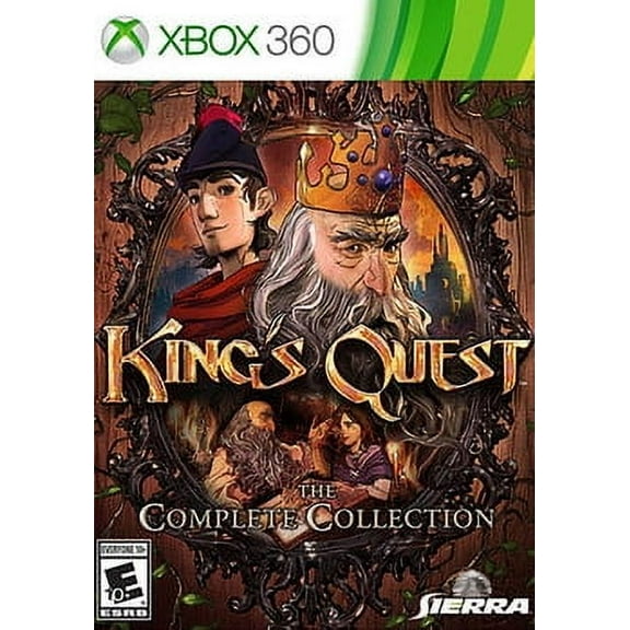 Kings Quest: Adventures of Graham, Activision, Xbox 360, 047875770942