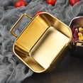 thumbnail image 4 of Joernso Snack Plate Large Capacity Anti-scalding Stainless Steel Portable Fruit Snacks Chips Food Platter for Daily Use, 4 of 8