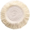 thumbnail image 1 of Handmade Cotton Coasters Macrame Cup Pad Bohemia Tablecloth Table Mat Round Woven Braided Cup Coasters Insulation Pad Cup Mat(J), 1 of 7