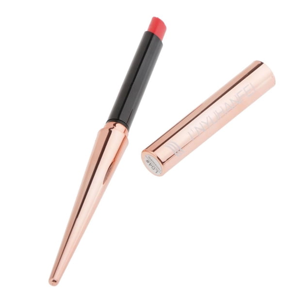 Brillo Labial Mate Jinwen 1 Pieza Cosméticos Hidratantes impermeables D rojo