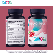 LIVS Ashwagandha Gummies, Stress and Anxiety Support, Cherry Flavor, 60 Count