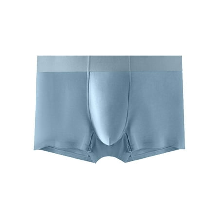 

Men s Underwear Ice Silk Seamless Ice Silk Quick Drying And Breathable Briefs Flat Seamless Breathable