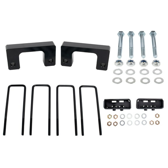 TRQ 2" Front Rear Suspension Lift Leveling Kit for 07-19 Silverado Sierra SKA28800