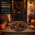 thumbnail image 3 of 3D Halloween Rugs Optical Illusion Rug Halloween Ghost Quilted Round Rug 3D Illusion Modern Home Decor(Abyss Ghost), 3 of 6